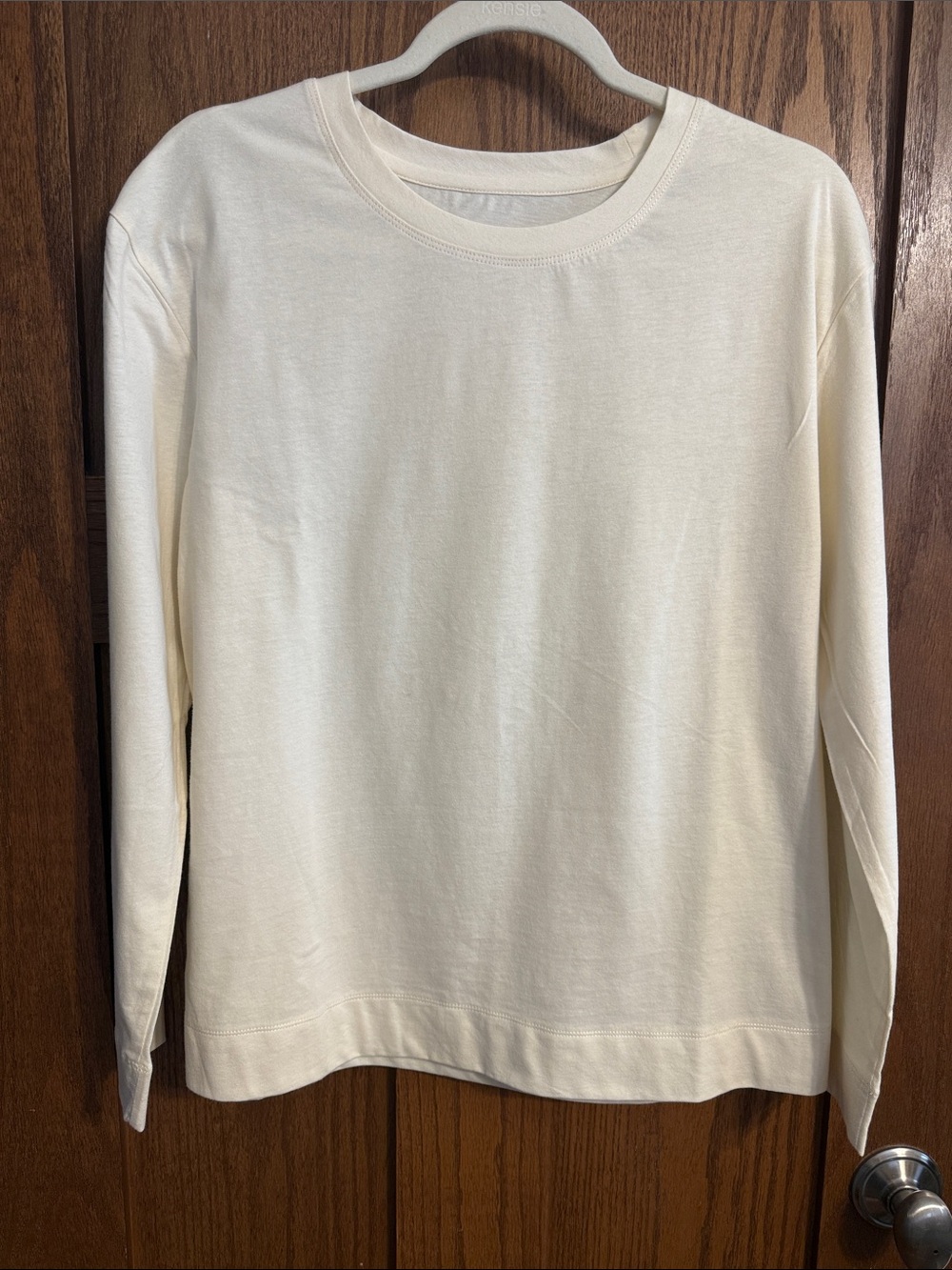Koolaburra Cream Long-Sleeve Women's Tee/base layer